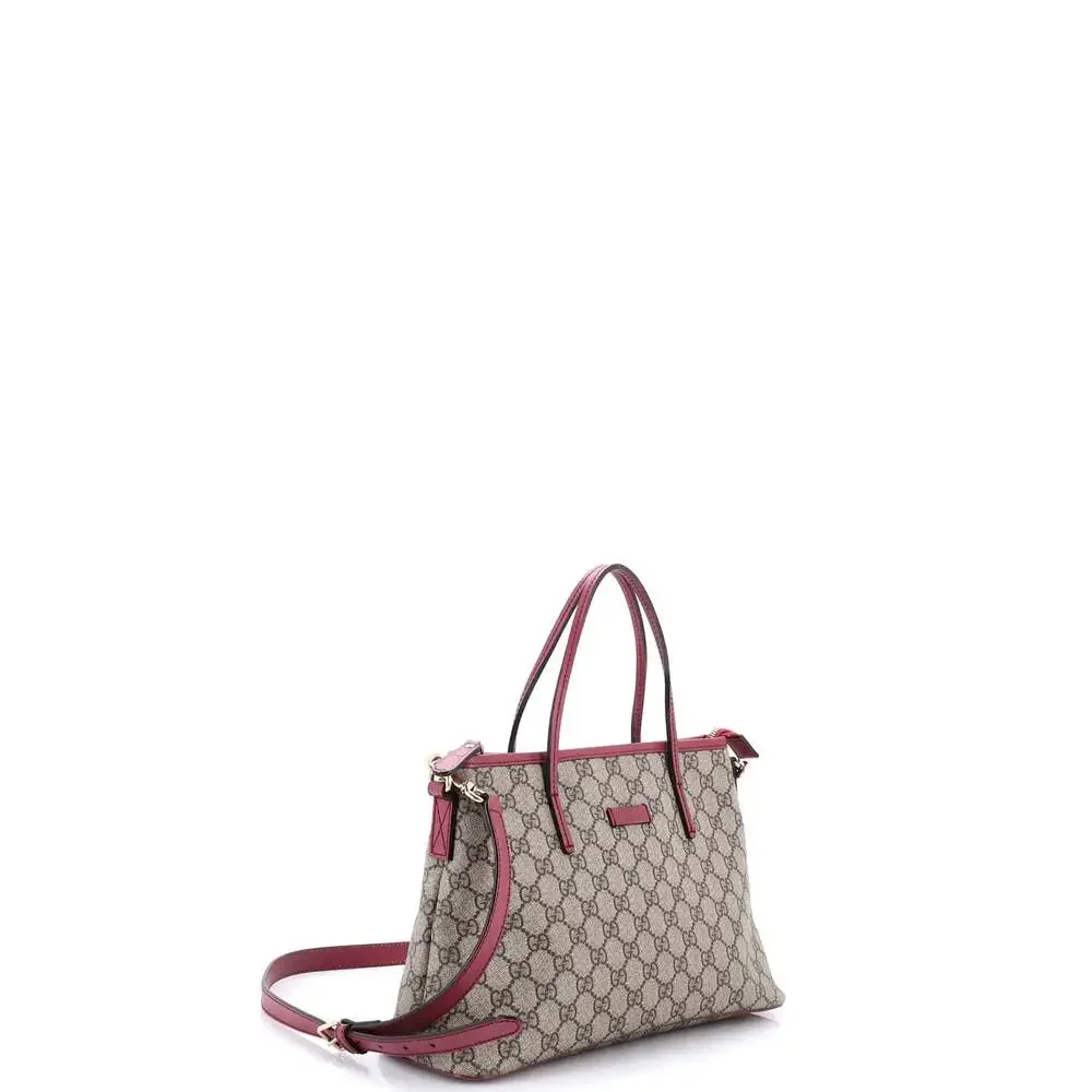 Gucci Convertible Zip Tote Gg Coated #249086G12B - Picture 2 of 8
